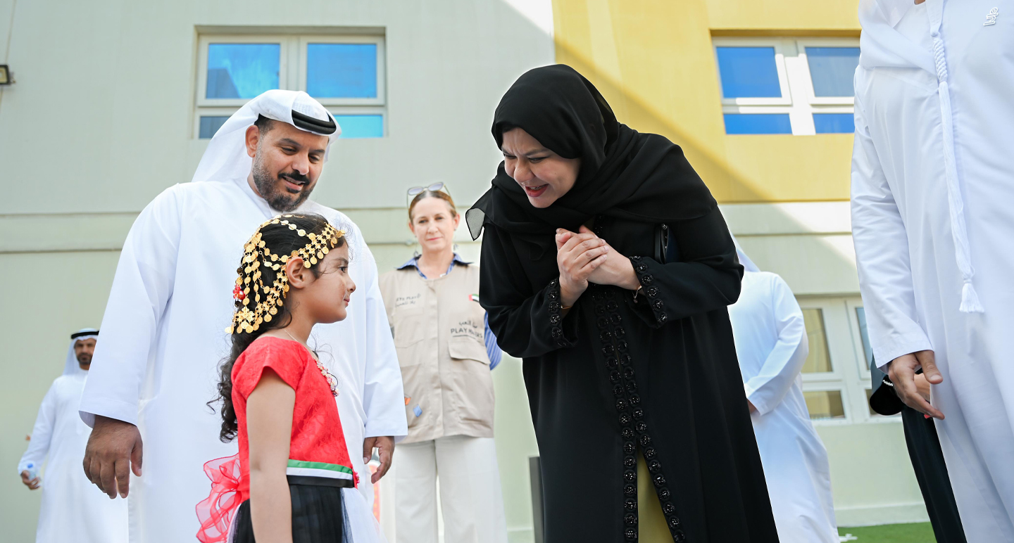 H.E. Sana bint Mohamed Suhail visiting Emirates Humanitarian City
